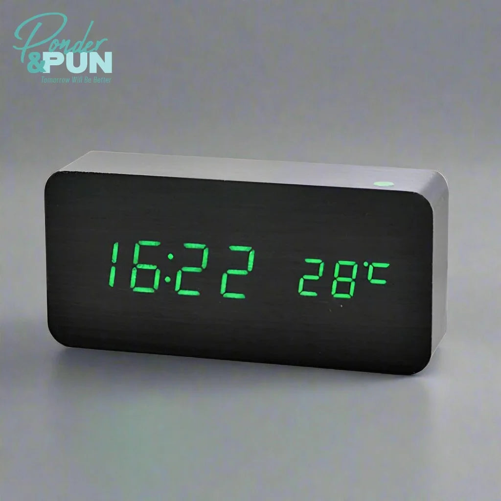 Sleek Digital Alarm Clock