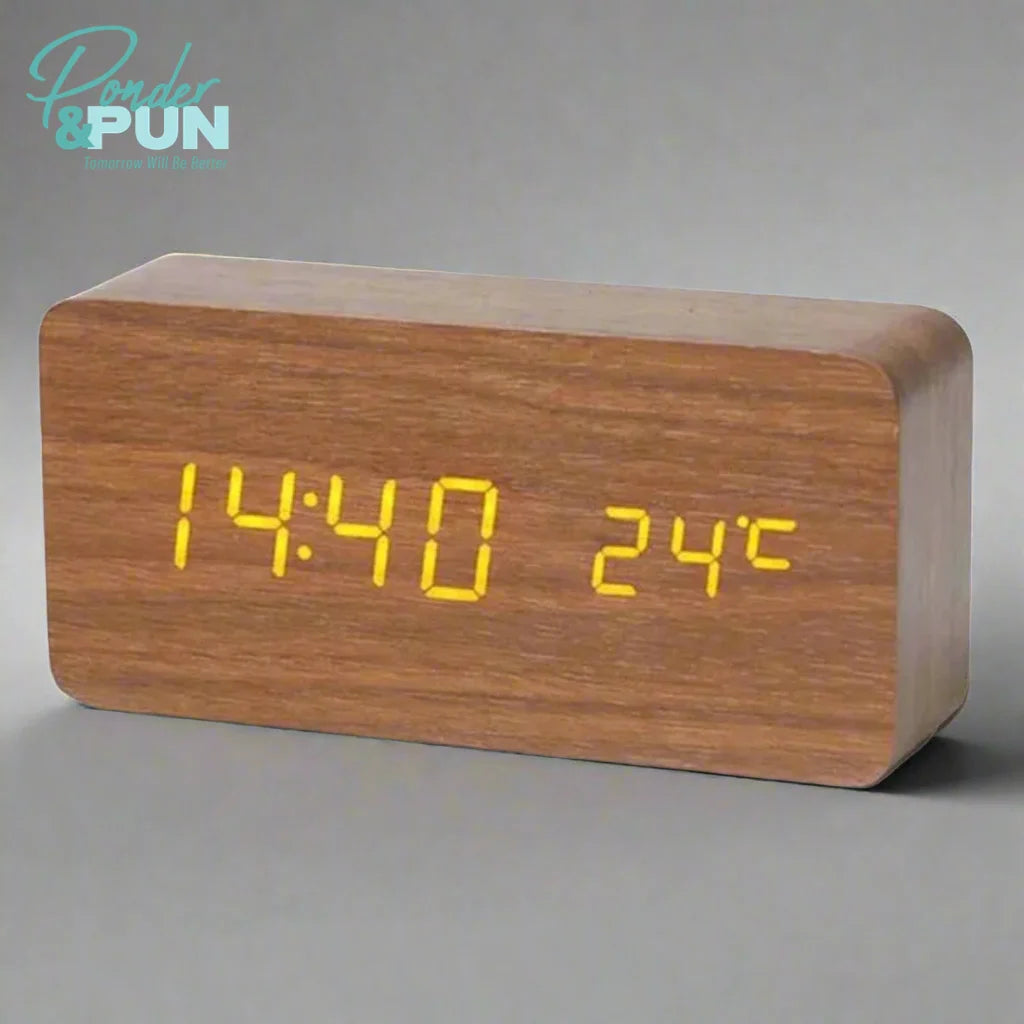 Sleek Digital Alarm Clock