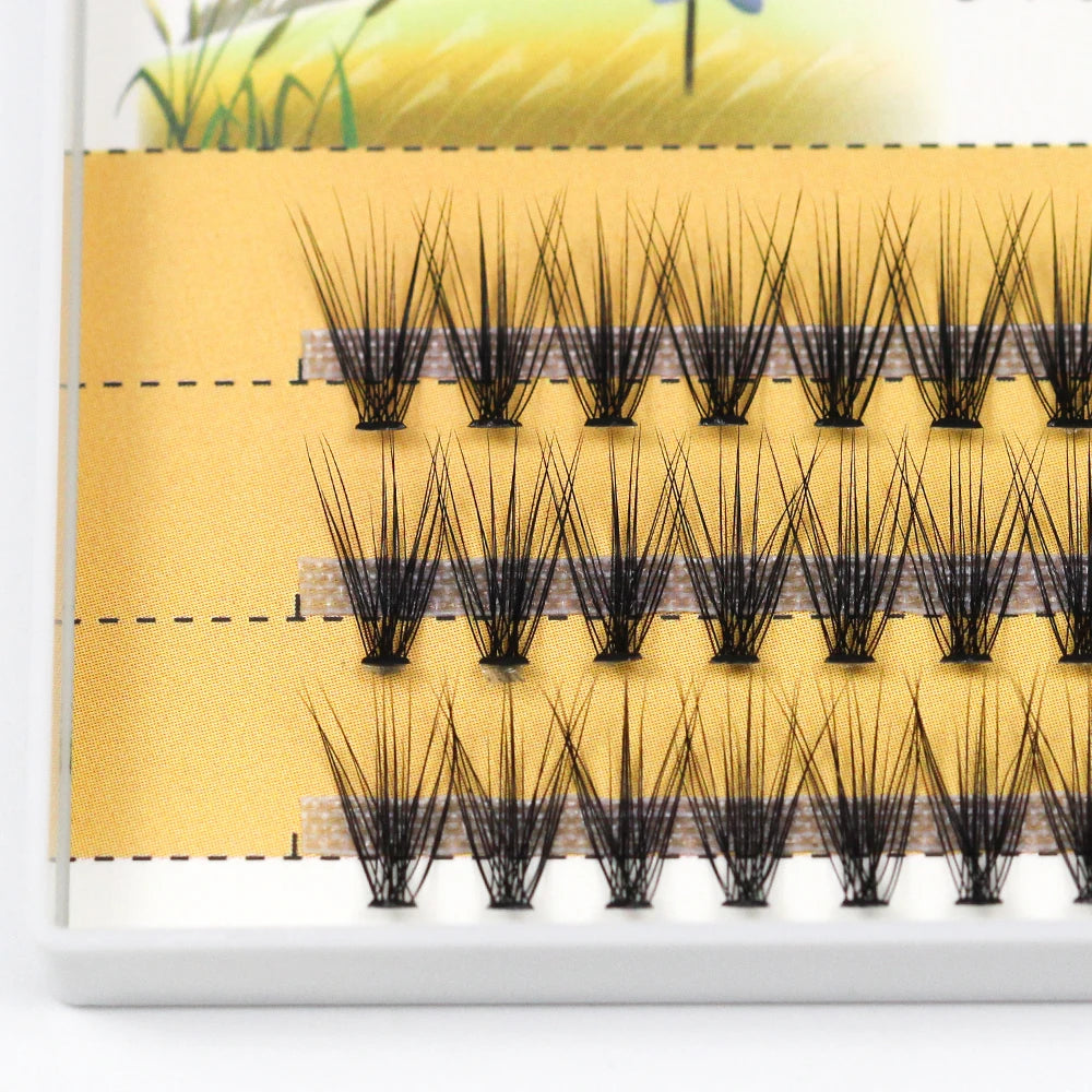 Grafting World 20D Individual Eyelash 0.07 Russia Cilia 60 Pcs Personal Make Up Eyelash Clusters