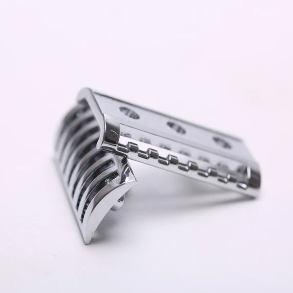 YAQI  Chrome Color  KNIGHT-HELMET Safety Razor Head  for Mens Shaving Razors