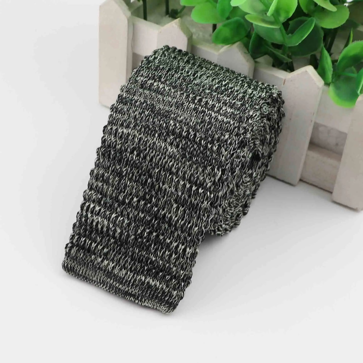 Fashion Men's Colourful Tie Knit Knitted Ties Necktie Solid Color Narrow Slim Skinny Woven Plain Cravate Narrow Neckties