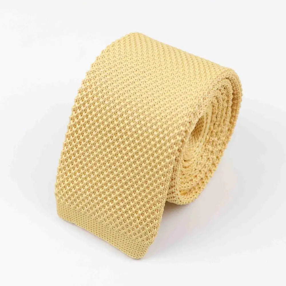 Fashion Men's Colourful Tie Knit Knitted Ties Necktie Solid Color Narrow Slim Skinny Woven Plain Cravate Narrow Neckties