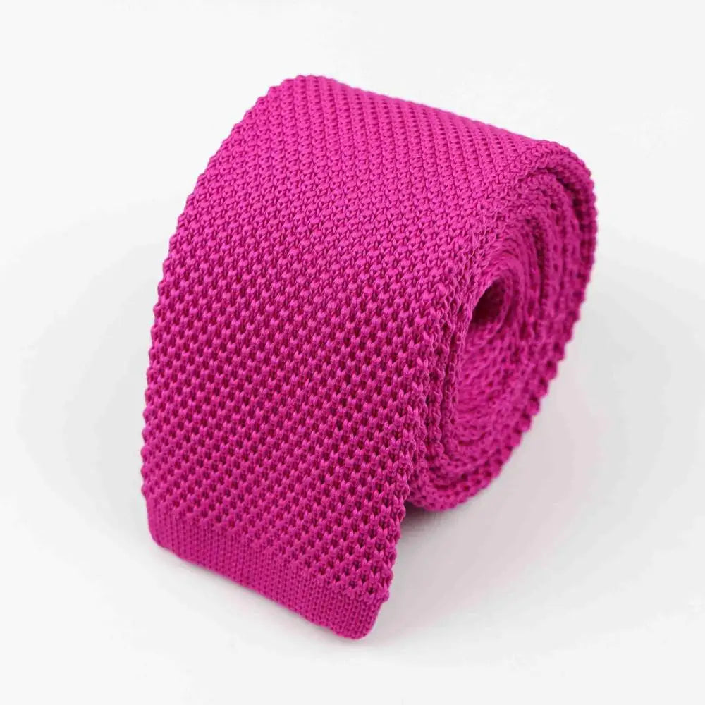 Fashion Men's Colourful Tie Knit Knitted Ties Necktie Solid Color Narrow Slim Skinny Woven Plain Cravate Narrow Neckties