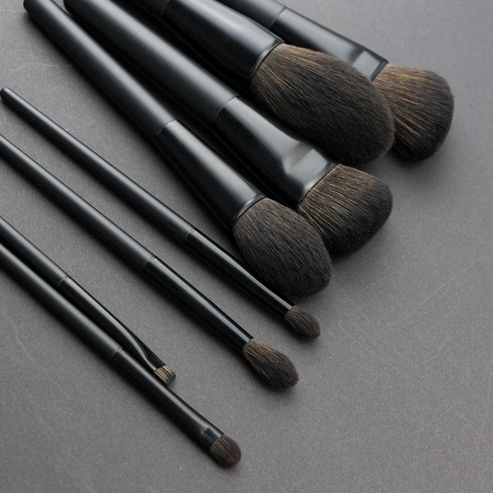 BEILI 8 / 12pcs Synthetic Face Makeup Brushes Eyeshadow Professional Blush Blending Powder Eyebrow Foundation Make Up Brush Set