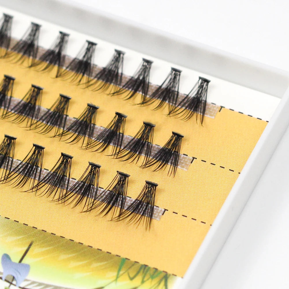 Grafting World 20D Individual Eyelash 0.07 Russia Cilia 60 Pcs Personal Make Up Eyelash Clusters