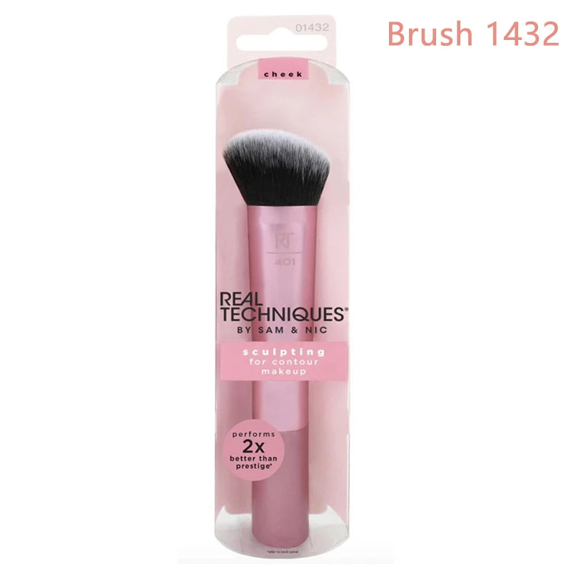 NEW Make up Brushs 1-3-4-5-6-7pcs Maquillage Real Technique Makeup Brushs Powder Loose Box Belt foundation brush Real Techniques