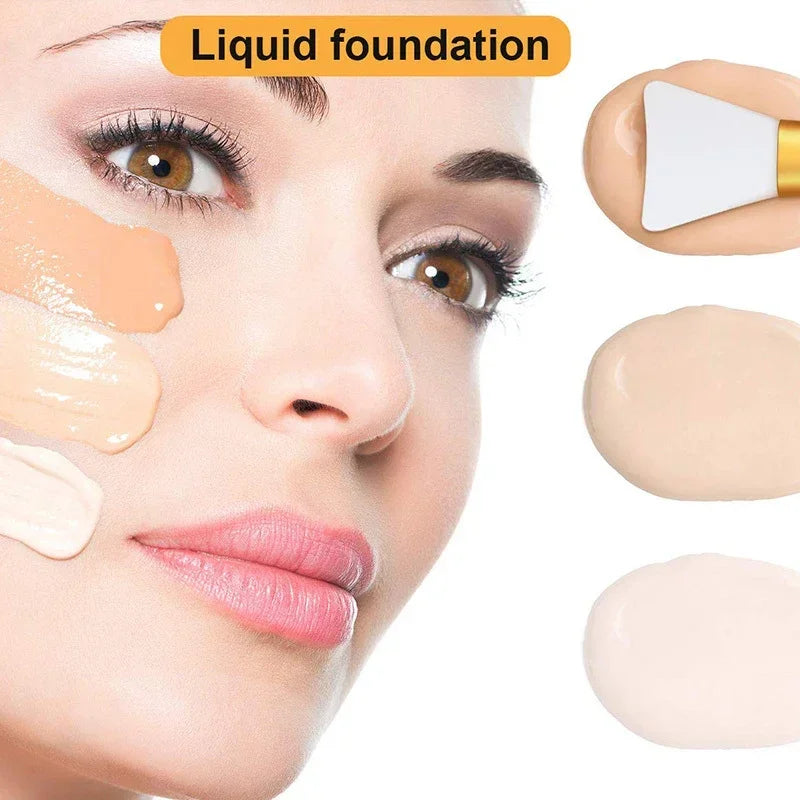 Beauty silicone mask brush Soft head silicone brush adjusting stick Homemade mask mud tool brush make up brushes