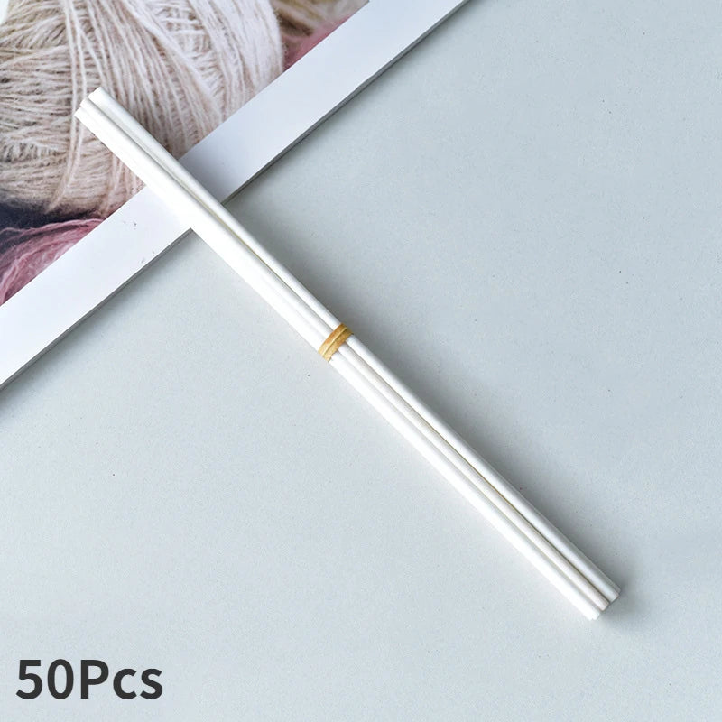 20/50Pcs Fiber Sticks Diffuser Aromatherapy Volatile Rod for Spa and Office Home Fragrance Diffuser Home Decoration 3mm*19cm