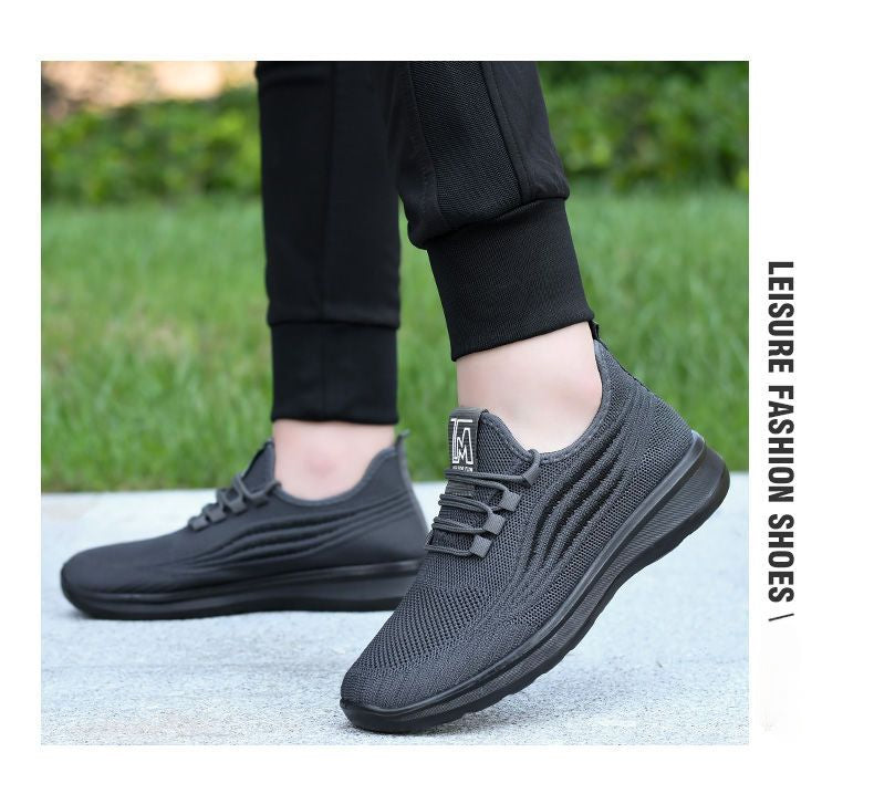 New Men's Shoes Sports Flats Casual Shoes 2023 New Fashion Breathable Walking Shoes Lightweight and Comfortable Men's Shoe