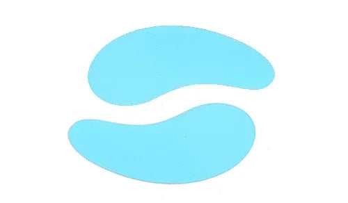 New Reusable 1Pair Eye Pads Silicone Stripe Lash Lift Eyelash Extension Hydrogel Patches Under Eye Gel Patch Makeup Tools