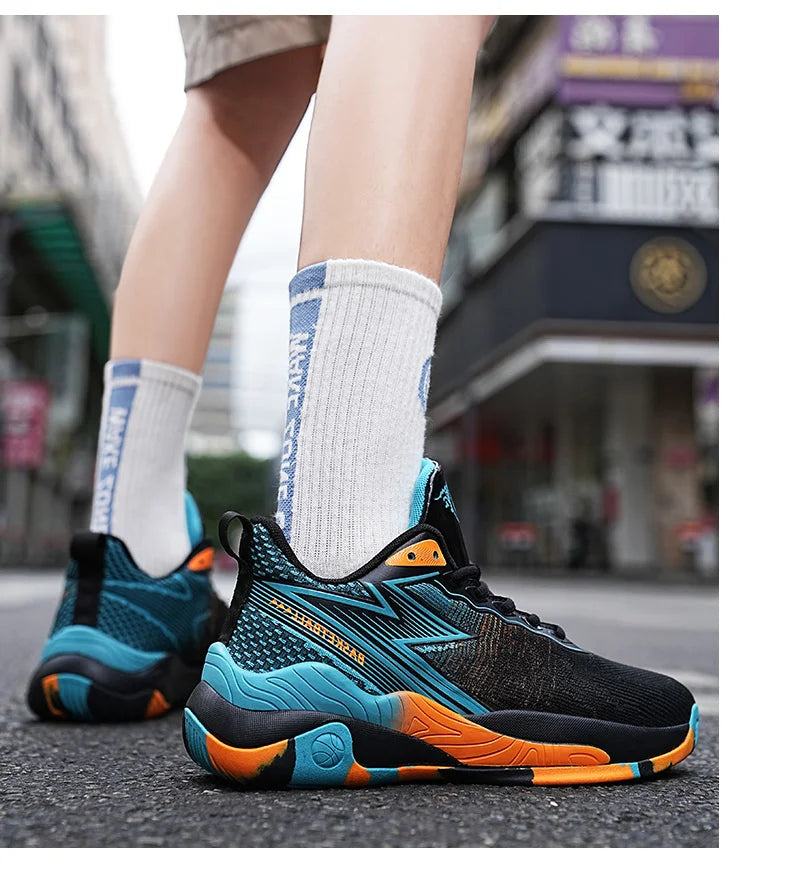 Men's Sneakers Running Shoes New Summer For Man Loafers Breathable Comfortable Basketball Shoes Tenis Masculin Zapatillas Hombre