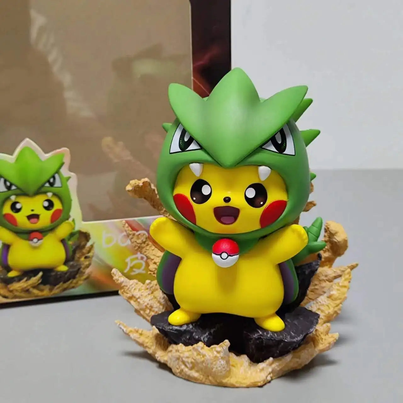 Anime Pokemon Pikachu Action Figure 8CM Mini Q Cute Cartoon PVC Model Toys Children Gifts