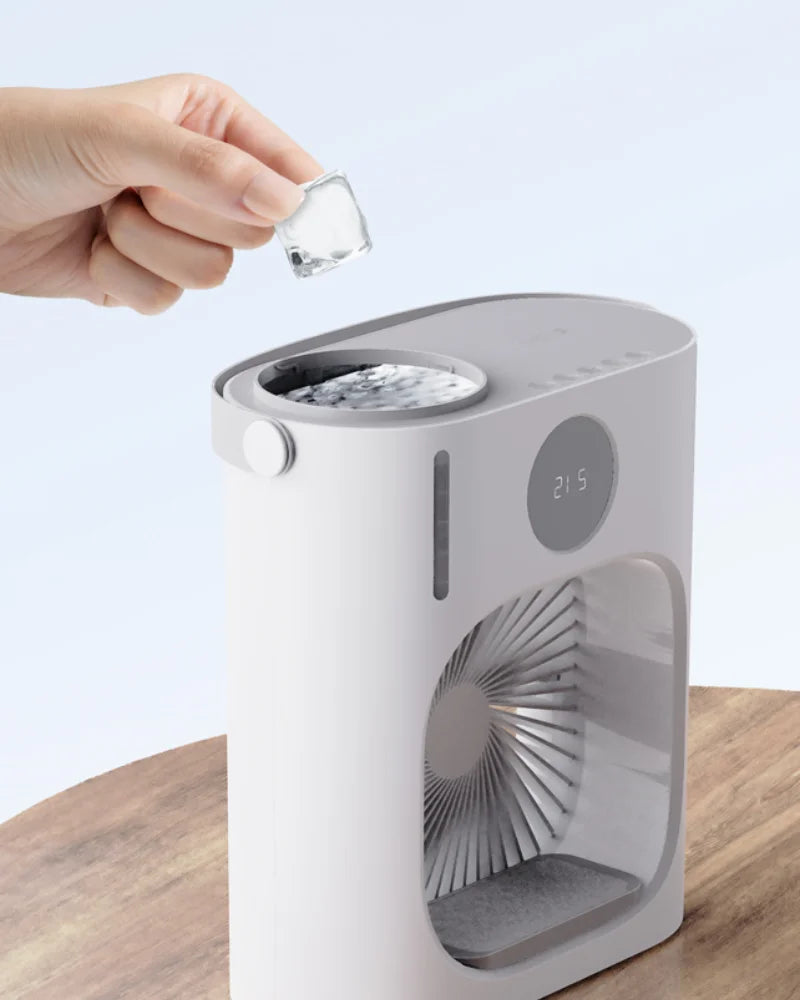 Lydsto Portable Air Conditioner Desktop Fans Air Cooler 900ml Water Cooling Spray Fan USB Desktop Humidification Fan Air Cooling