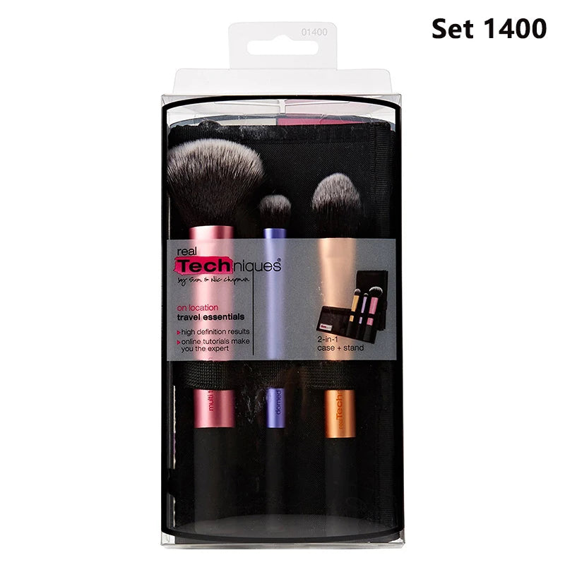 NEW Make up Brushs 1-3-4-5-6-7pcs Maquillage Real Technique Makeup Brushs Powder Loose Box Belt foundation brush Real Techniques