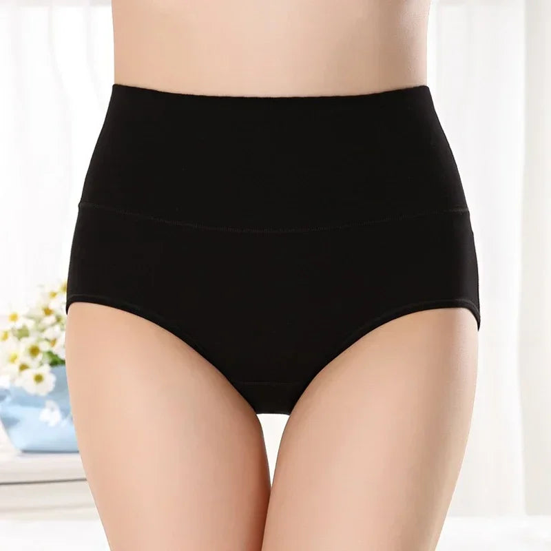 Women's Briefs Comfortable Womens Cotton Underpants High Waist Underwear Sexy Ultra-thin Panties Lenceria Para Damas Lingerie