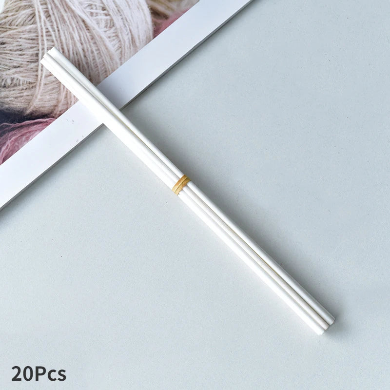 20/50Pcs Fiber Sticks Diffuser Aromatherapy Volatile Rod for Spa and Office Home Fragrance Diffuser Home Decoration 3mm*19cm