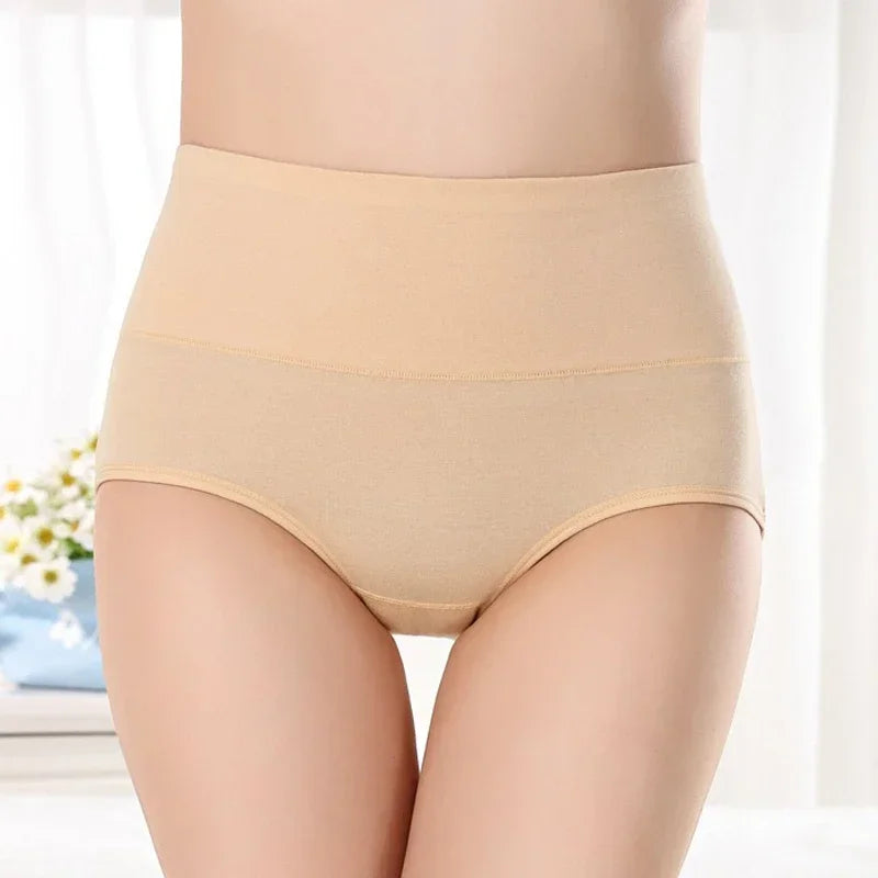 Women's Briefs Comfortable Womens Cotton Underpants High Waist Underwear Sexy Ultra-thin Panties Lenceria Para Damas Lingerie