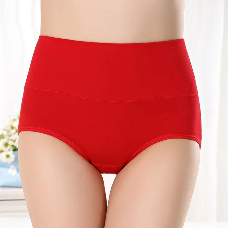 Women's Briefs Comfortable Womens Cotton Underpants High Waist Underwear Sexy Ultra-thin Panties Lenceria Para Damas Lingerie