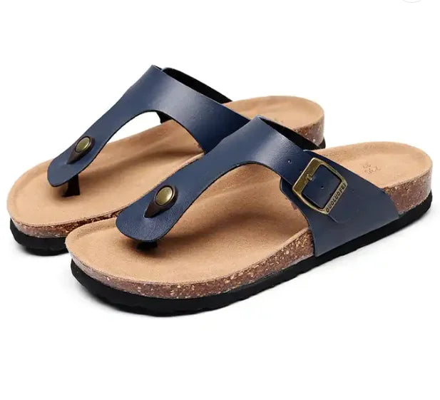 Guoluofei Unisex Flip Flops For Men And Women Flatform Sandals Comfortable Beach Thong Sandals With Arch Support