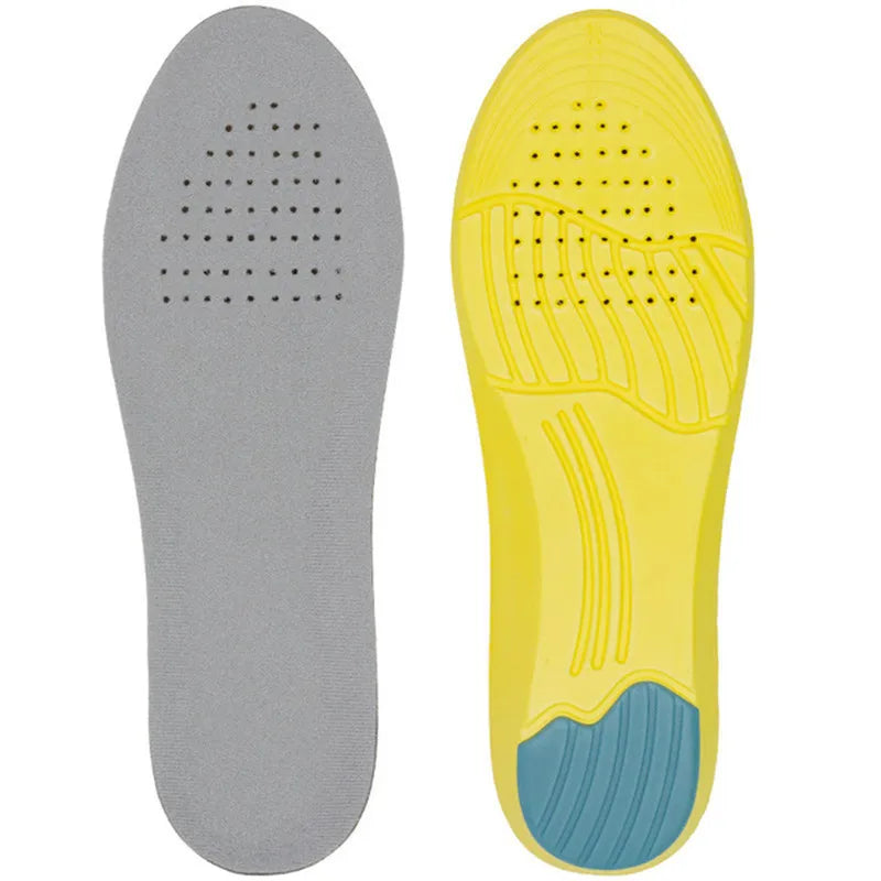 Sport Insoles Shoes Cushion Sweat Absorption Pads Running Sport Shoe Inserts Breathable Memory Foam Insoles Foot Care Unisex