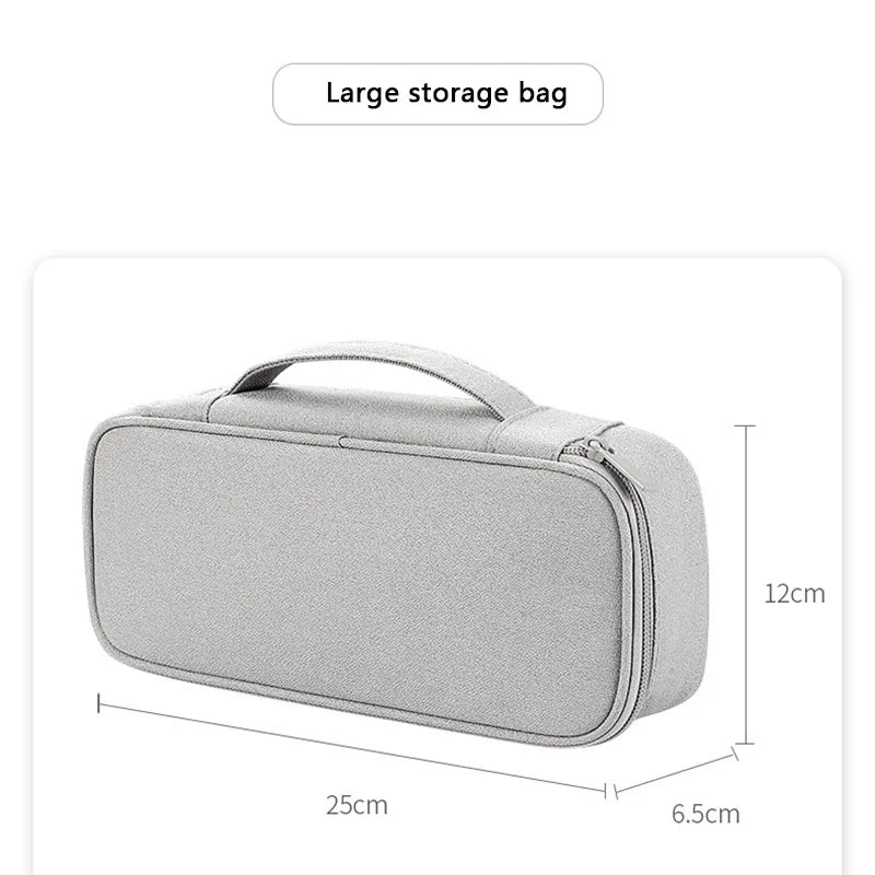 Travel Portable Digital Accessories Storage Bag Organizer of Mobile Phone Bag U Disk Charging Bank Mobile Data Cable Storage Bag