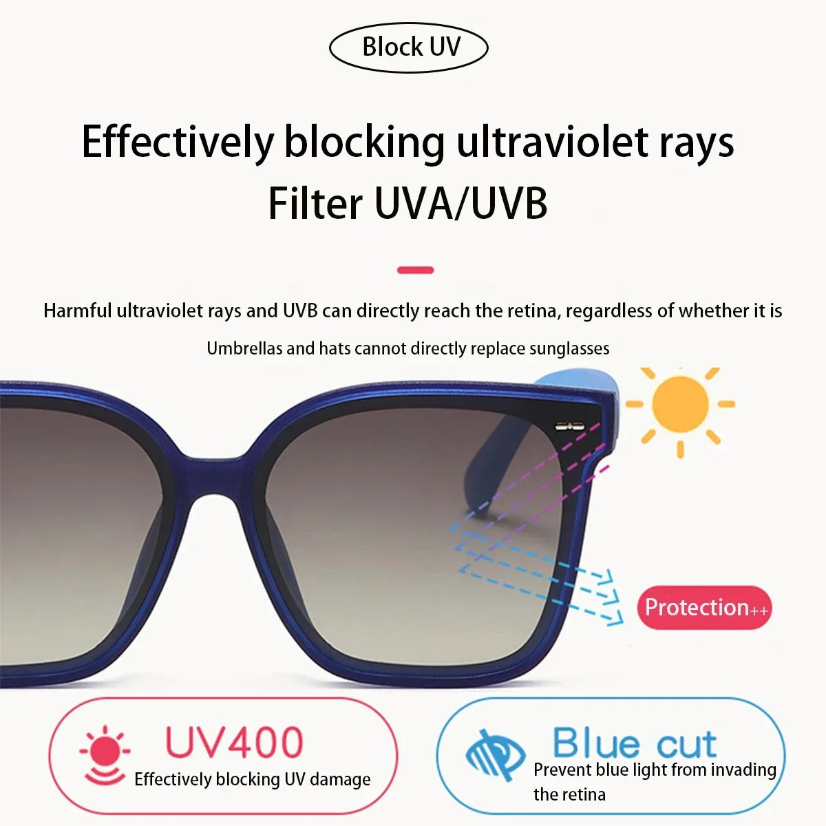 2025 Fashion Brand Children's Color Sunglasses Anti UV Baby Sunshade Anti Blue Light Glasses Girl and Boy Sunglasses UV400