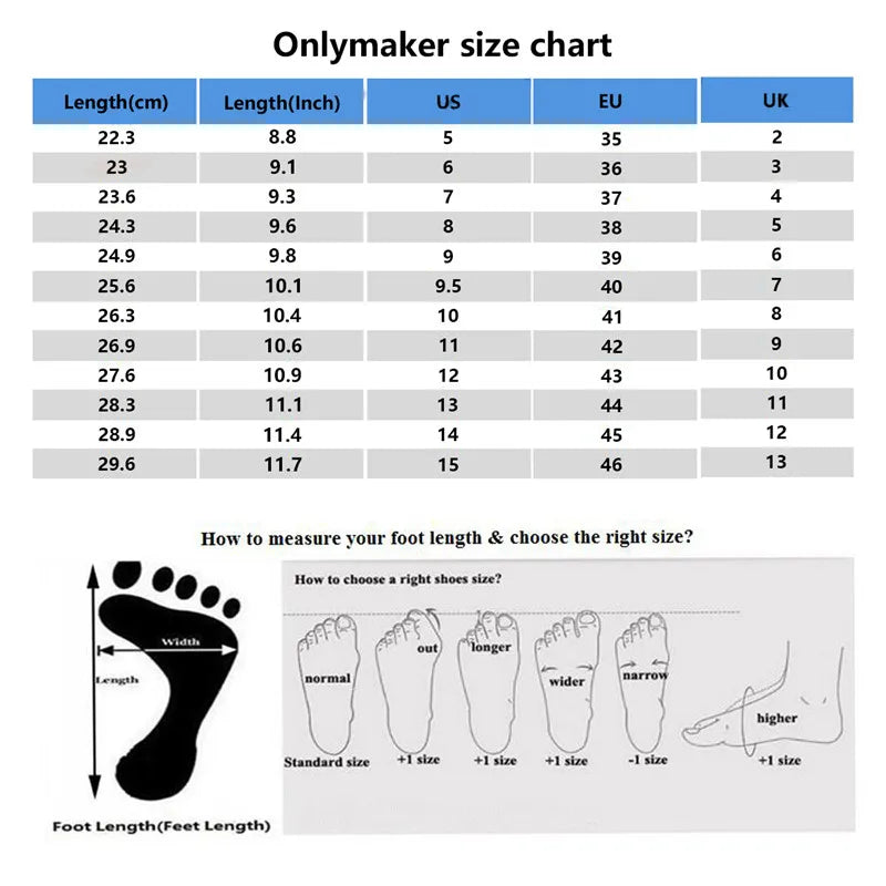 Onlymaker Genuine Leather Classic Pumps Pointed Toe Slip On Sexy Stilettos 4.7 Inch 12CM High Heels Shoes Plus Size US5~US15