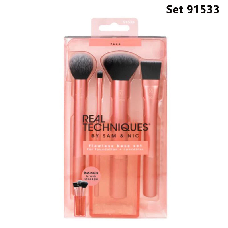 NEW Make up Brushs 1-3-4-5-6-7pcs Maquillage Real Technique Makeup Brushs Powder Loose Box Belt foundation brush Real Techniques