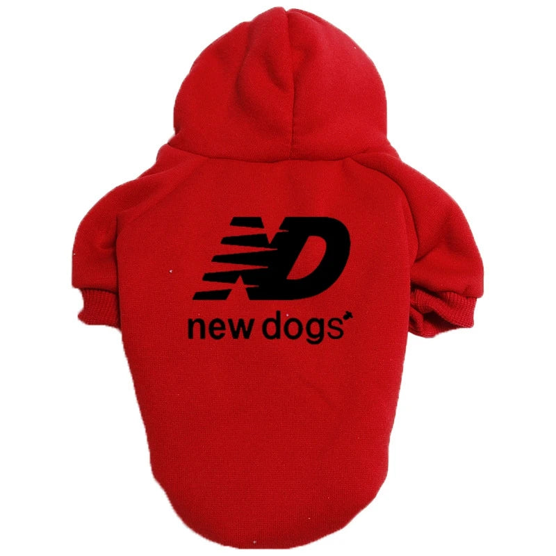 Autumn Winter Small Dog Clothes with Zipper Pocket Dog Hoodie Small Dog Coat Jacket Designer Pet Dog Clothes Winter Sweater