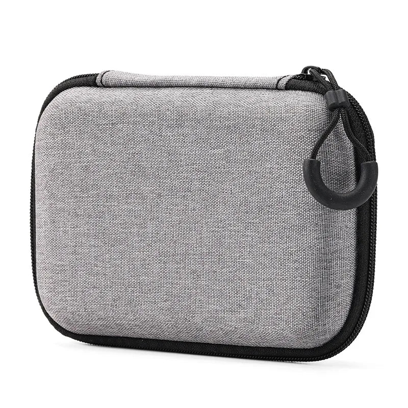 Mini Hard Case Digital Storage Bag Travel  Portable Headphone USB Data Cable Organizer Bag Mobile Phone Charger Protective Case