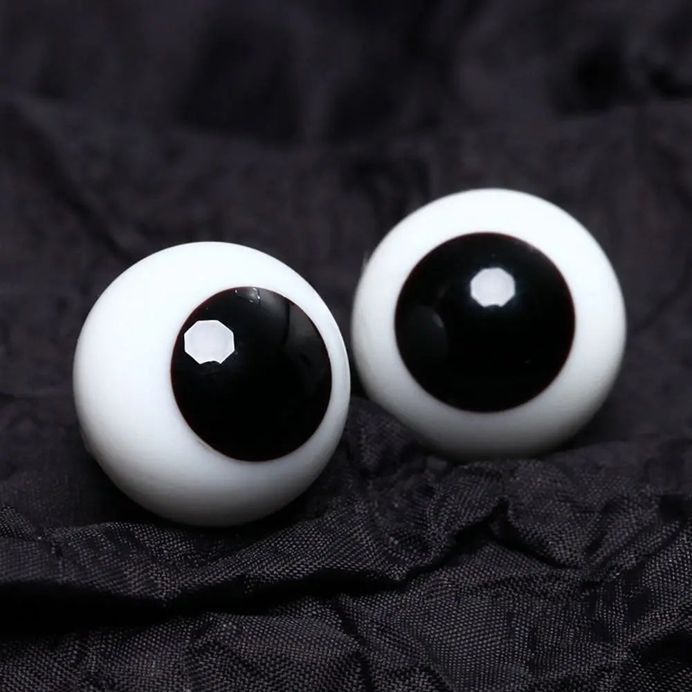 6mm 8mm 10mm 12mm 14mm Blue Black Glass Eyes Eyeball For BJD Doll DIY Doll Making Crafts Accessories Safety Animal Nice  Toy