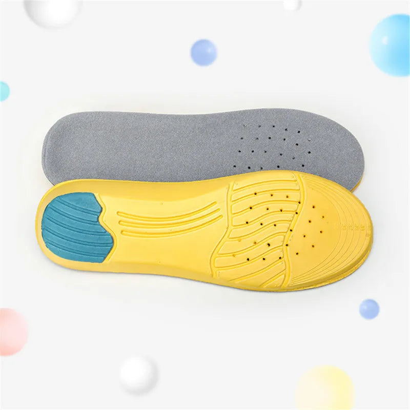 Sport Insoles Shoes Cushion Sweat Absorption Pads Running Sport Shoe Inserts Breathable Memory Foam Insoles Foot Care Unisex