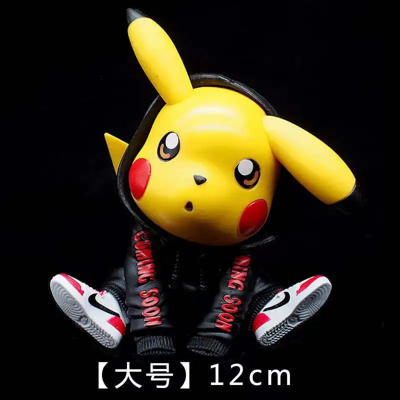 Anime Pokemon Pikachu Action Figure 8CM Mini Q Cute Cartoon PVC Model Toys Children Gifts