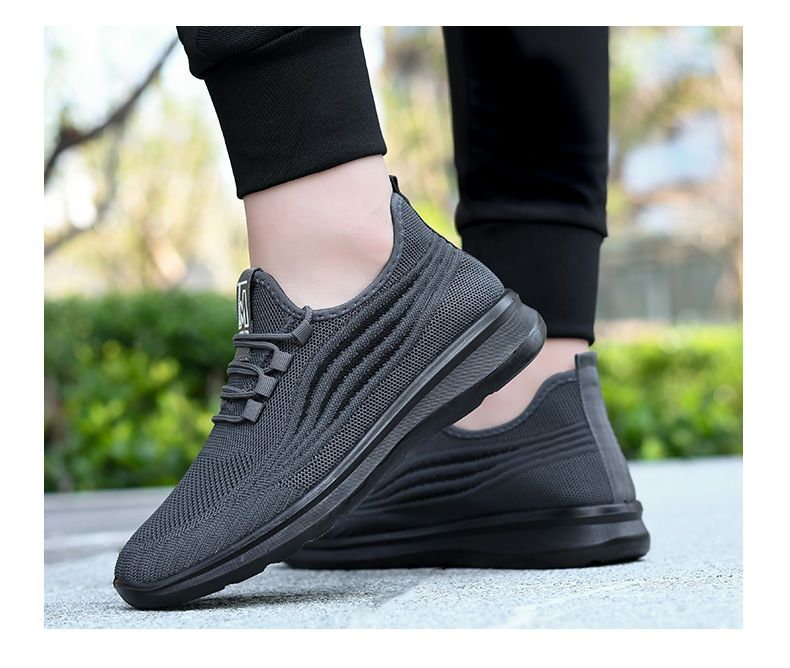 New Men's Shoes Sports Flats Casual Shoes 2023 New Fashion Breathable Walking Shoes Lightweight and Comfortable Men's Shoe