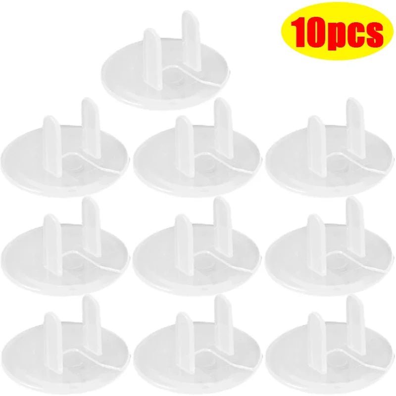 1/10pcs Anti Electric Shock Plugs Protector Cover Baby Kids Clear Safety Outlet Plugs Guard Electrical Security Protection