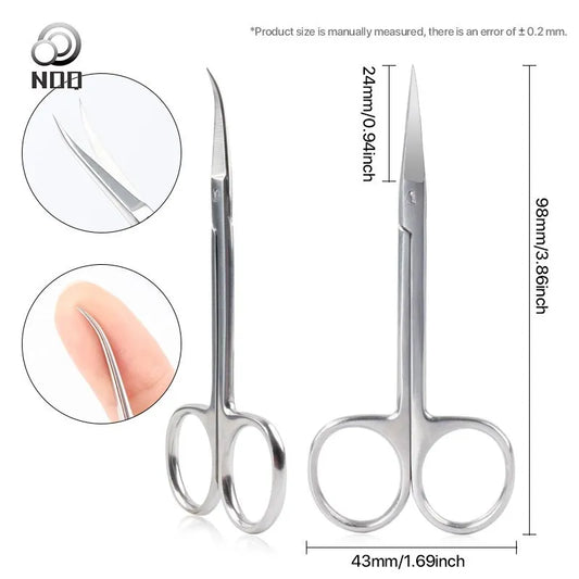 Nail Tool Scissors Cutter Scissors Manicure Pedicure Tools Stainless Steel Dead Skin Scissor Remover Nipper Clipper Nails Art 