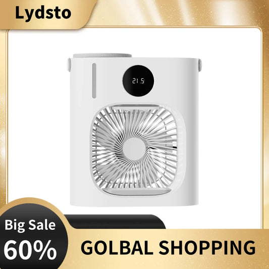 Lydsto Portable Air Conditioner Desktop Fans Air Cooler 900ml Water Cooling Spray Fan USB Desktop Humidification Fan Air Cooling