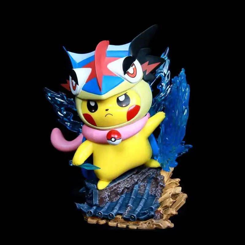 Anime Pokemon Pikachu Action Figure 8CM Mini Q Cute Cartoon PVC Model Toys Children Gifts