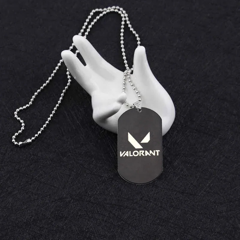 Valorant Sage Healing Orb Pendants Necklaces for Women Men Inspired Silver Plated Sage Necklace Gamer Jewelry Accessories Gift