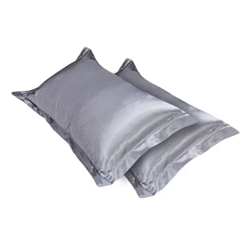 Pillowcase 100% Polyester Pillow Covers for Hair and Skin Health,Standard Size 54 x 84 cm Silk Pillow Case,Soft Smooth Cooling