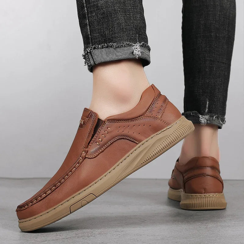 Male Shoes Fashion All-match Driving Shoes Men Genuine Leather for Men Business Shoes New Arrival Male Comfortable Casual Shoe