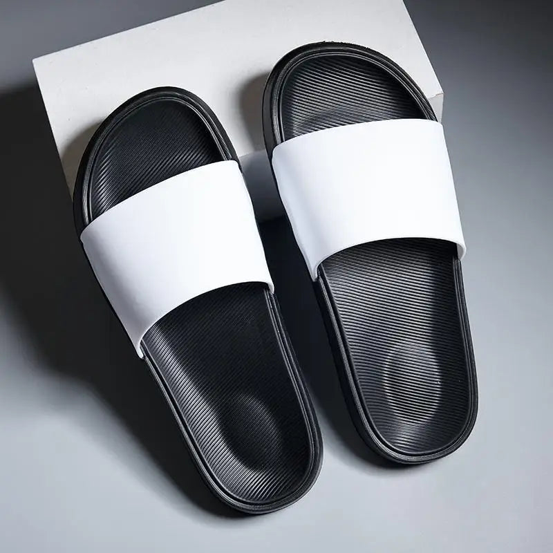 New Large Size EVA Slippers Men Summer Wear Trend Outdoor Light Bottom Flip-flops Indoor Flip-flops 39-47