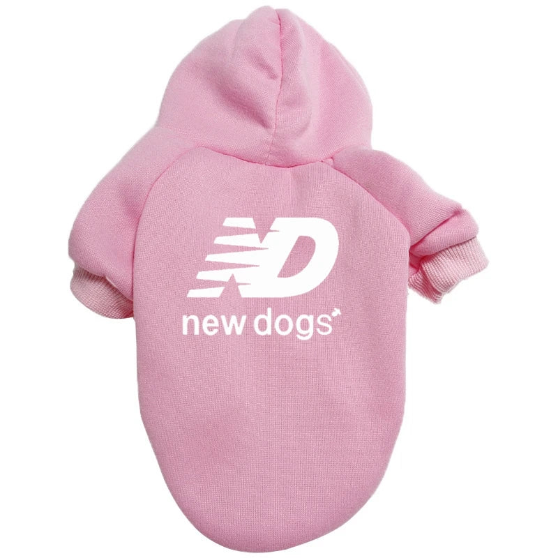 Autumn Winter Small Dog Clothes with Zipper Pocket Dog Hoodie Small Dog Coat Jacket Designer Pet Dog Clothes Winter Sweater