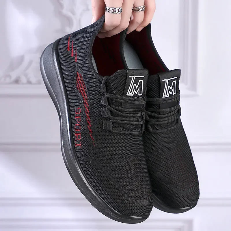 New Men's Shoes Sports Flats Casual Shoes 2023 New Fashion Breathable Walking Shoes Lightweight and Comfortable Men's Shoe