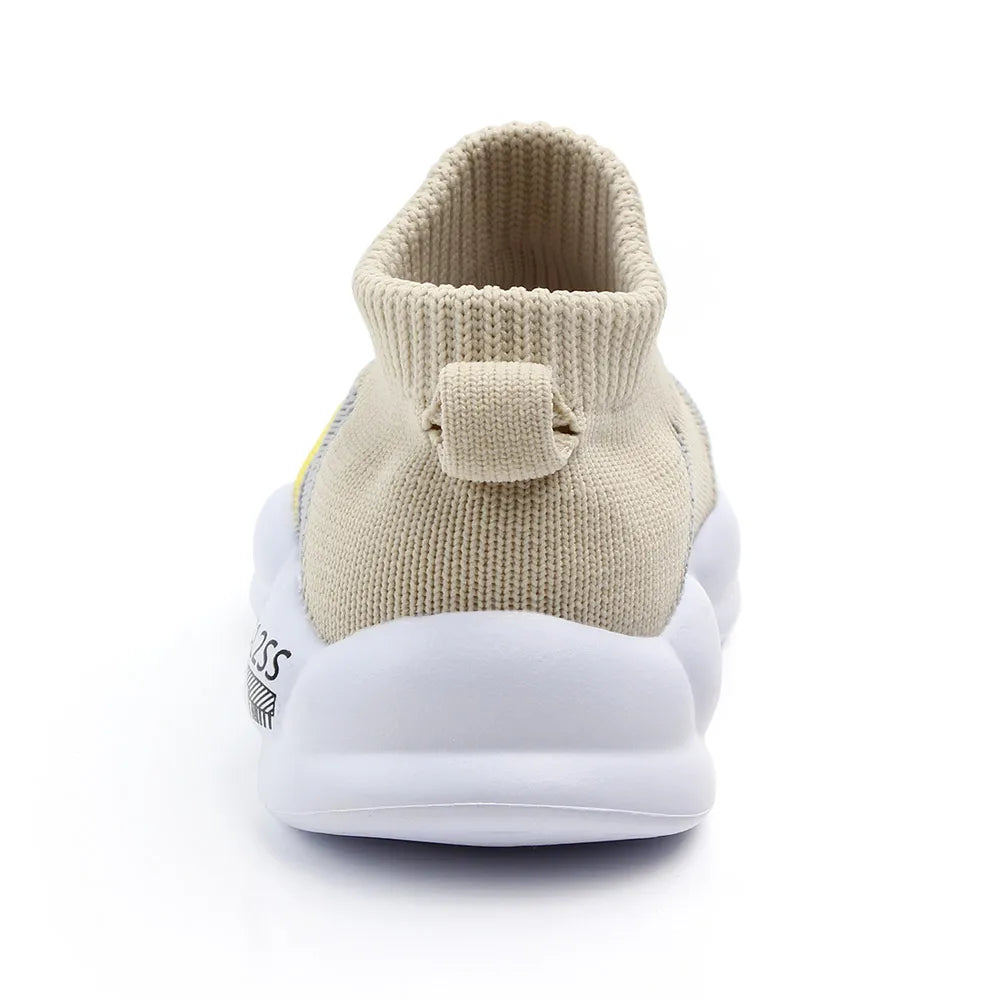 Kid Shoes Sock Shoes Soft Cotton Slip-on Rubber Sole 1-3 Years Kid Outdoor Walking Casual Shoes Unisex for Boys and Girls D2232